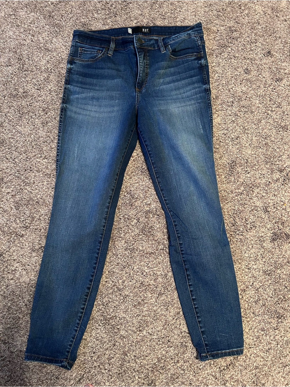 💙Kut from the Kloth High Ride Connie Fab Ab Ankle Skinny. New Without Tags 10